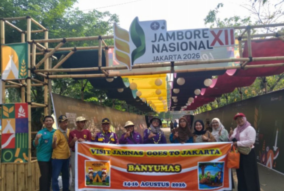 Visitasi Jamnas XII Beri Dukungan Kontingen Banyumas