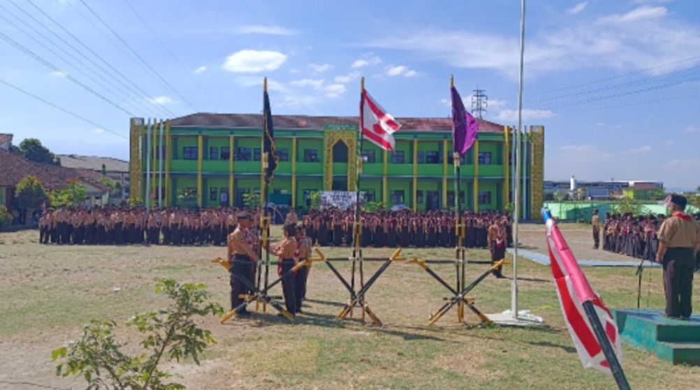 Perjusa MTsN 1 Banyumas Tumbuhkan Pramuka yang Berkarakter Unggul