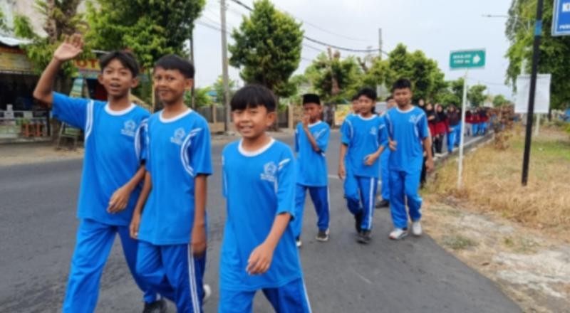 Jalan Sehat dan Senam Ceria Ciptakan Generasi yang Sehat dan Hebat